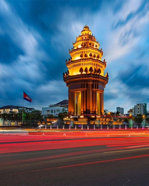 Independance Monument in Phnom Penh