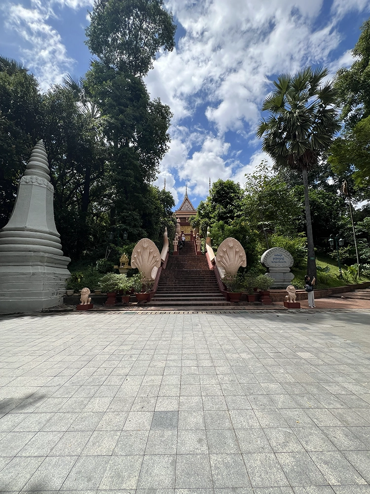 Wat Phnom Front Entrance