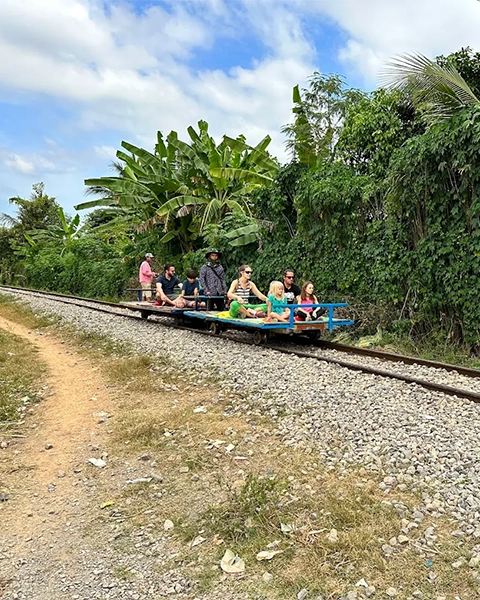 Bamboo Train Ou Srauo Laou