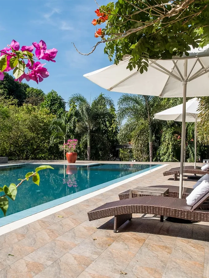 Kep Bungalows Swimming pool