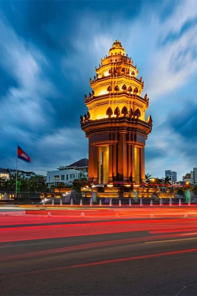 Independance Monument in Phnom Penh